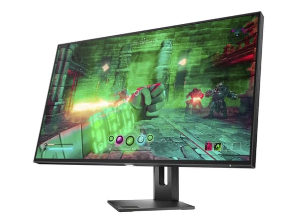 OMEN by HP 27u - LED-skärm - spel - 27" - 3840 x 2160 4K @ 144 Hz - IPS - 450 cd/m² - 1000:1 - DisplayHDR 400 - 1 ms - 2xHDMI, DisplayPort - högtalar