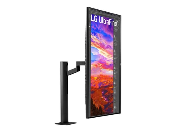LG UltraFine Ergo 32UN880P-B - UN880P Series - LED-skärm - 32" - 3840 x 2160 4K @ 60 Hz - IPS - 350 cd/m² - HDR10 - 5 ms - 2xHDMI, DisplayPort, USB-C