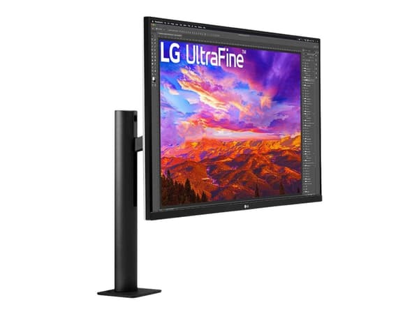 LG UltraFine Ergo 32UN880P-B - UN880P Series - LED-skärm - 32" - 3840 x 2160 4K @ 60 Hz - IPS - 350 cd/m² - HDR10 - 5 ms - 2xHDMI, DisplayPort, USB-C Svart