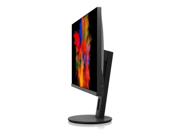 Fujitsu P2711 TS QHD - LED-skärm - 27" - 2560 x 1440 QHD - IPS - 350 cd/m² - 1000:1 - 5 ms - HDMI, DisplayPort, USB-C - högtalare - svart satäng