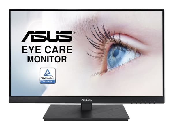 ASUS VA229QSB - LED-skärm - 21.5" - 1920 x 1080 Full HD (1080p) @ 75 Hz - IPS - 250 cd/m² - 1000:1 - 5 ms - HDMI, VGA, DisplayPort - högtalare - svar