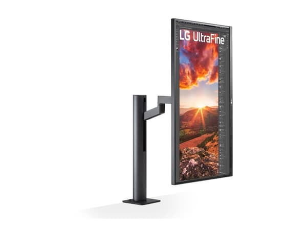 LG UltraFine Ergo 27UN880P-B - UN880P Series - LED-skärm - 27" - 3840 x 2160 4K @ 60 Hz - IPS - 350 cd/m² - DisplayHDR 400 - 5 ms - 2xHDMI, DisplayPo