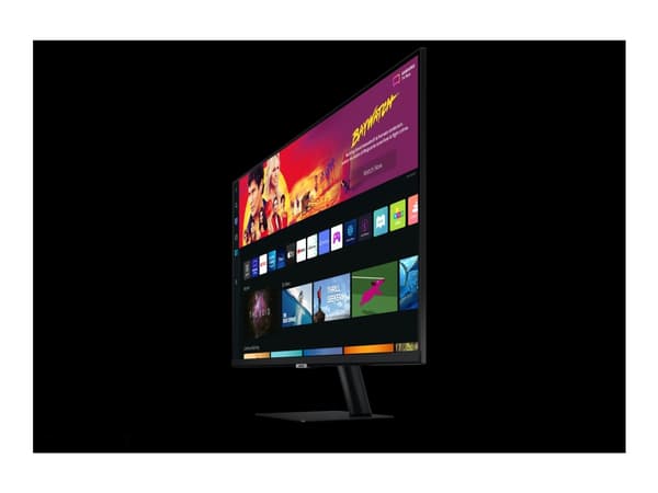 Samsung S32BM700UP - M70B Series - LED-skjerm - Smart - 32" - 3840 x 2160 4K @ 60 Hz - VA - 300 cd/m² - 3000:1 - HDR10 - 4 ms - 2xHDMI, USB-C - høytt