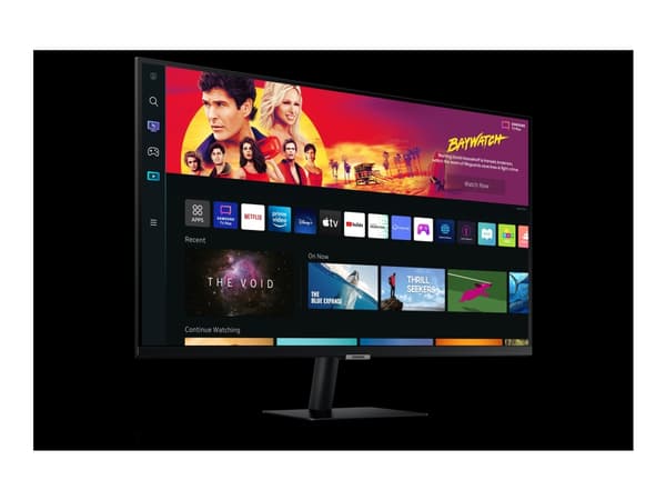 Samsung S32BM700UP - M70B Series - LED-skjerm - Smart - 32" - 3840 x 2160 4K @ 60 Hz - VA - 300 cd/m² - 3000:1 - HDR10 - 4 ms - 2xHDMI, USB-C - høytt