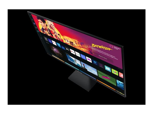 Samsung S32BM700UP - M70B Series - LED-skjerm - Smart - 32" - 3840 x 2160 4K @ 60 Hz - VA - 300 cd/m² - 3000:1 - HDR10 - 4 ms - 2xHDMI, USB-C - høytt
