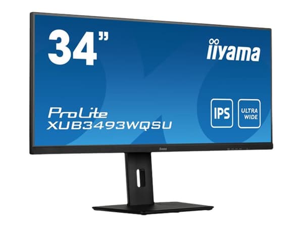 IIYAMA 86.7cm (34") XUB3493WQSU-B5 21:9 2xHDMI+DP+2xUSB IPS vähittäismyyntijärjestelmä