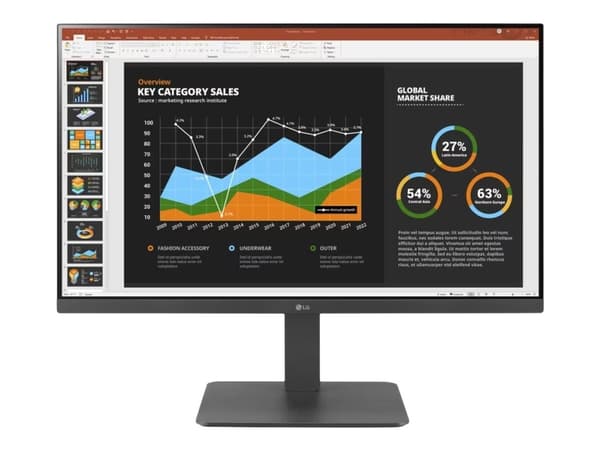 LG MONITOR 27BR650B-C.AEU, 68,6 cm (27"), 1920 x 1080 pikseliä, Full HD, LED, 5 ms, Harmaa Harmaa