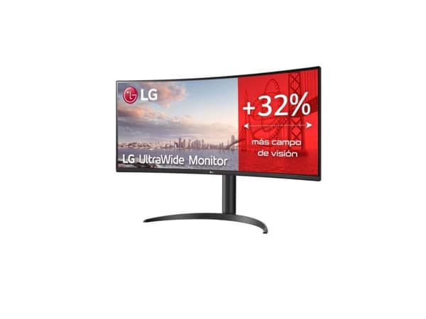 LG UltraWide 34WP75CP-B - LED-skärm - böjd - 34" - 3440 x 1440 UWQHD @ 160 Hz - VA - 300 cd/m² - 3000:1 - HDR10 - 1 ms - 2xHDMI, DisplayPort, USB-C -
