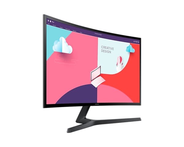 Samsung S27C366EAU - S36C Series - LED-skärm - böjd - 27" - 1920 x 1080 Full HD (1080p) @ 75 Hz - VA - 250 cd/m² - 3000:1 - 4 ms - HDMI, VGA - svart