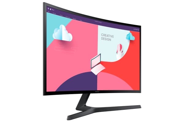 Samsung S24C366EAU - S36C Series - LED-skärm - böjd - 24" - 1920 x 1080 Full HD (1080p) @ 75 Hz - VA - 250 cd/m² - 3000:1 - 4 ms - HDMI, VGA - svart