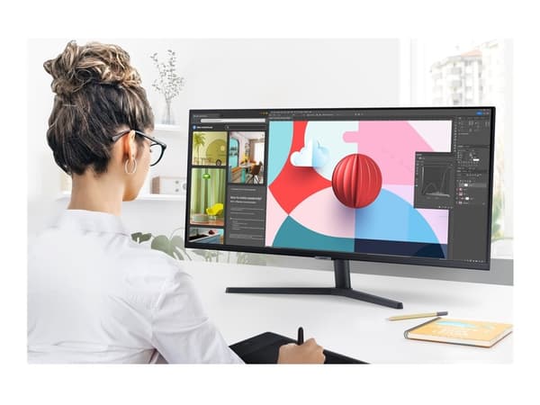 Samsung Series 5 80.0cm S34C500GAU 16:9 (32") Sininen/harmaa Samsung Series 5 80.0cm S34C500GAU 16:9 (32") Sininen/harmaa