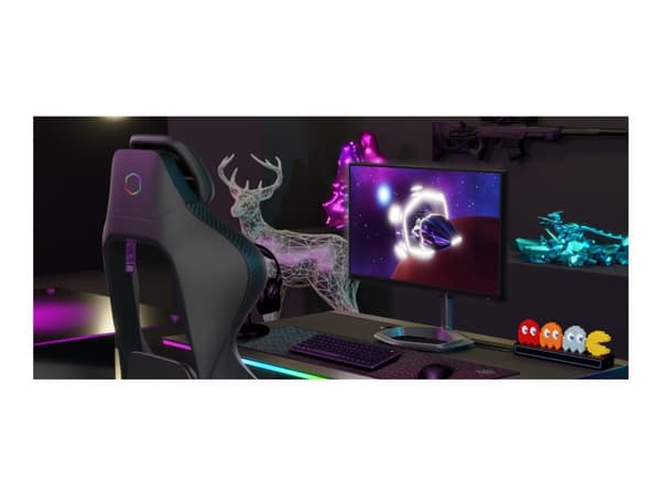 Cooler Master GP27-FUS - LED-skärm - spel - 27" - 3840 x 2160 4K @ 160 Hz - AHVA - 600 cd/m² - 1000:1 - HDR1000 - 1 ms - 2xHDMI, DisplayPort, USB-C -
