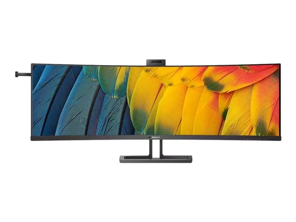 Philips 45B1U6900CH - 6000 Series - LED-skjerm - kurvet - 45" (44.5" synlig) - 5120 x 1440 Dual Quad HD @ 75 Hz - VA - 450 cd/m² - 3000:1 - DisplayHD