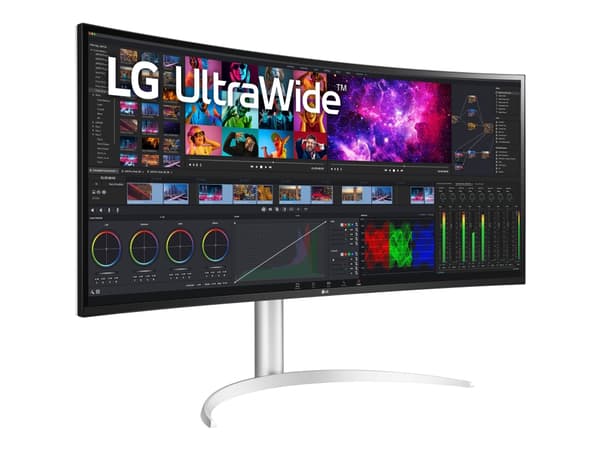 LG 40WP95C-W, 100.8 cm (39.7"), 5120 x 2160 pixels, 5K Ultra HD, 5 ms, Black