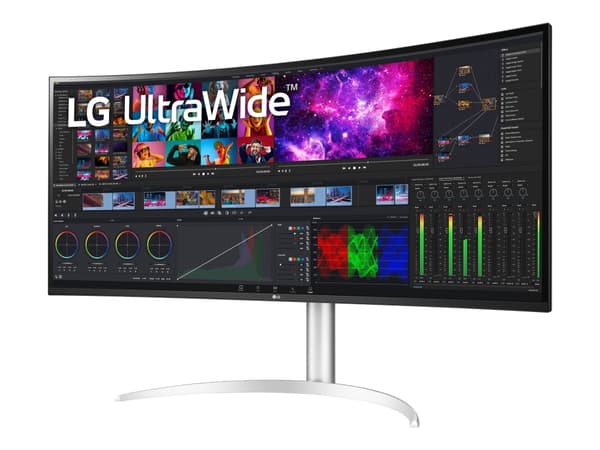 LG 40WP95C-W, 100.8 cm (39.7"), 5120 x 2160 pixels, 5K Ultra HD, 5 ms, Black Vit