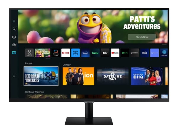 Samsung S27CM500EU - M50C Series - LED-skjerm - Smart - 27" - 1920 x 1080 Full HD (1080p) @ 60 Hz - VA - 250 cd/m² - 3000:1 - HDR10 - 4 ms - 2xHDMI -