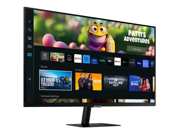Samsung S27CM500EU - M50C Series - LED-skjerm - Smart - 27" - 1920 x 1080 Full HD (1080p) @ 60 Hz - VA - 250 cd/m² - 3000:1 - HDR10 - 4 ms - 2xHDMI -