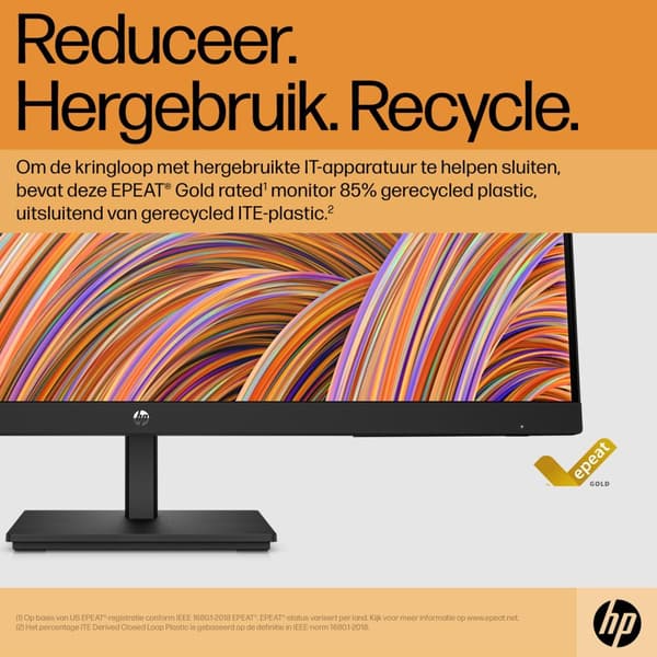 HP V27i G5 68,6 cm (27") 1920 x 1080 pikseliä Full HD musta