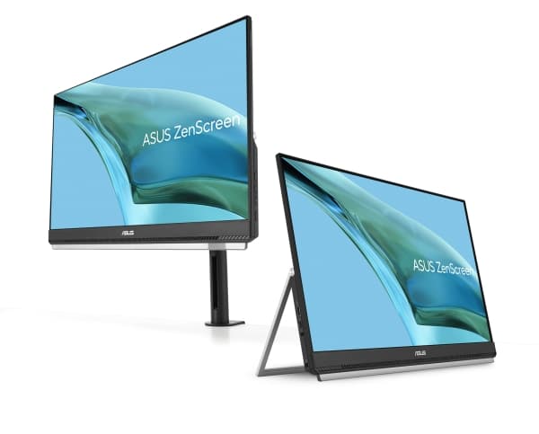ASUS ZenScreen MB249C - LED-skärm - 23.8" - bärbar - 1920 x 1080 Full HD (1080p) @ 75 Hz - IPS - 250 cd/m² - 1000:1 - 5 ms - HDMI, 2xUSB-C - högtalar