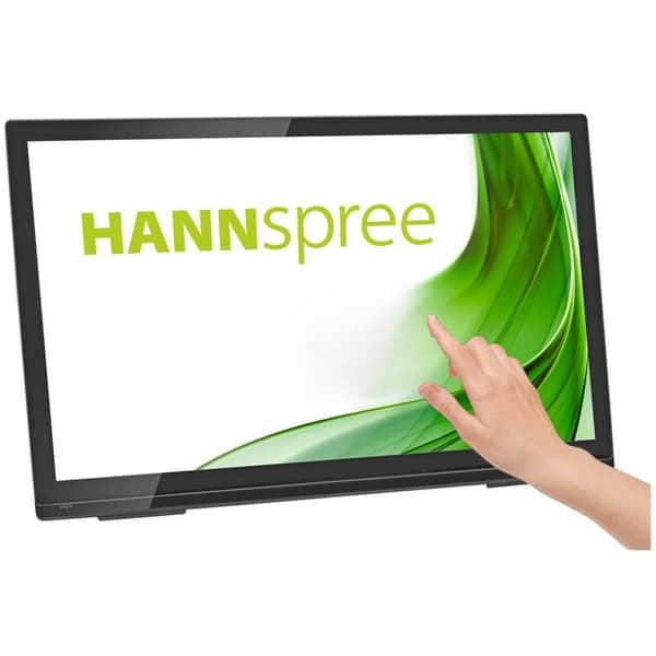 Hannspree HT273HPB -tietokonenäyttö 68,6 cm (27") 1920 x 1080 pikseliä Full HD LED -kosketusnäyttö pöytälevy musta