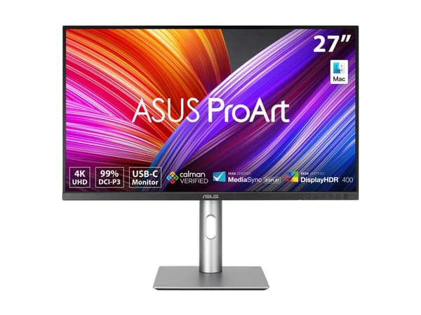 ASUS ProArt PA279CRV - LED-skjerm - 27" (27" synlig) - 3840 x 2160 4K @ 60 Hz - IPS - 350 cd/m² - 1000:1 - HDR10 - 5 ms - 2xHDMI, 2xDisplayPort, USB-