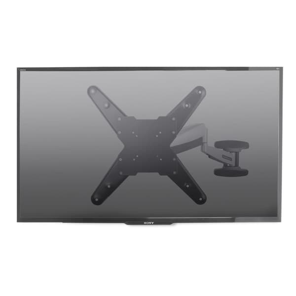 StarTech.com Vægmonterbar VESA TV-arm, Justerbar Full Motion TV-vægbeslag til 23"-55" skærme, Kompakt skærmarm, 30 kg vægtkapacitet, Udtrækkelig/vippe