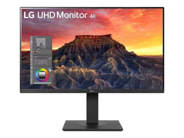 LG UltraFine 27BQ65UB-B - LED-skärm - 27" - 3840 x 2160 4K @ 60 Hz - IPS - 300 cd/m² - 1200:1 - HDR10 - 5 ms - HDMI, DisplayPort, USB-C - högtalare -