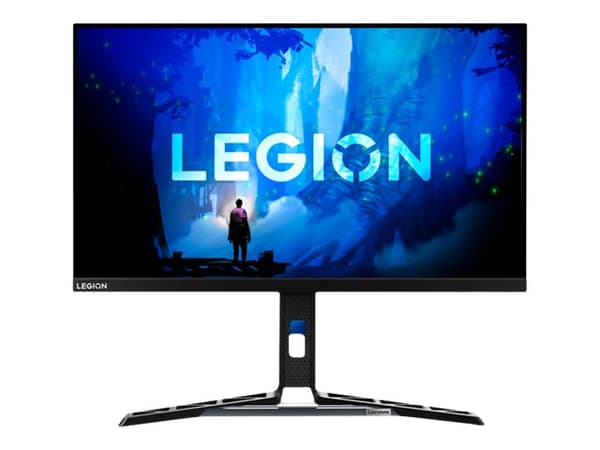 Lenovo Legion Y27qf-30 - LED-skärm - 27" - 2560 x 1440 QHD @ 240 Hz - IPS - 400 cd/m² - 1000:1 - 0.5 ms - 2xHDMI, DisplayPort - högtalare - korpsvart Svart