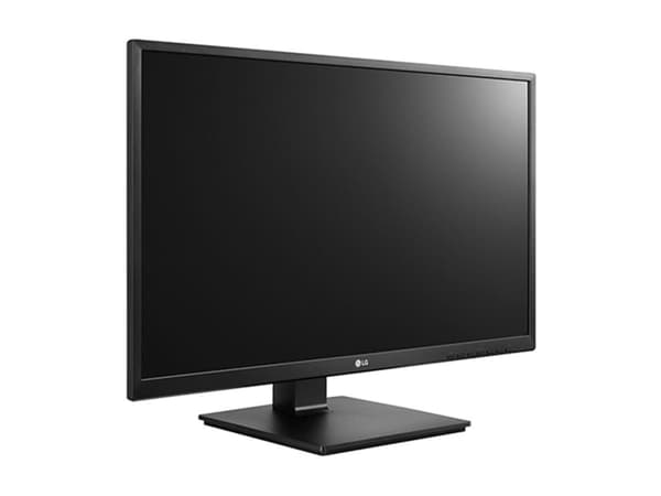 LG 27BK55YP-B - LED-skärm - 27" - 1920 x 1080 Full HD (1080p) @ 75 Hz - IPS - 250 cd/m² - 1000:1 - 5 ms - HDMI, DVI-D, VGA, DisplayPort - högtalare