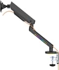 Miniatyrbillede 2 af 7: DELTACO GAMING RGB Enkeltskærms bordholder 17" (17) - 32" (32) Vip, Drej, Roter (GAM-134)
