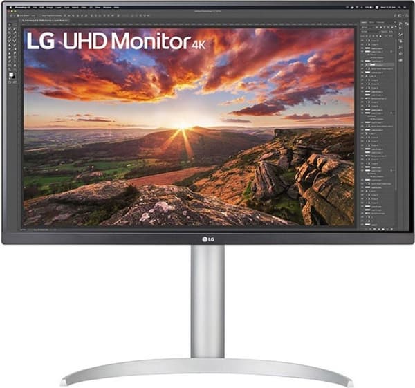 LG 68,60 cm (27") 27UP85NP-W Ultra HD LED -näyttö 4K DP 2xHDMI USB-C IPS 16:9 [energialuokka F] (27UP85NP-W) Hopea