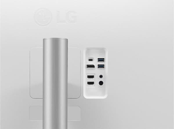 LG 32UP55NP-W.AEU 81,3 cm 81,30 cm (32") LED-skärm IPS 3840x2160 16:9 Pivot DP HDMI USB-C USB Audio-Out Vit [Energiklass G] (32UP55NP-W.AEU)