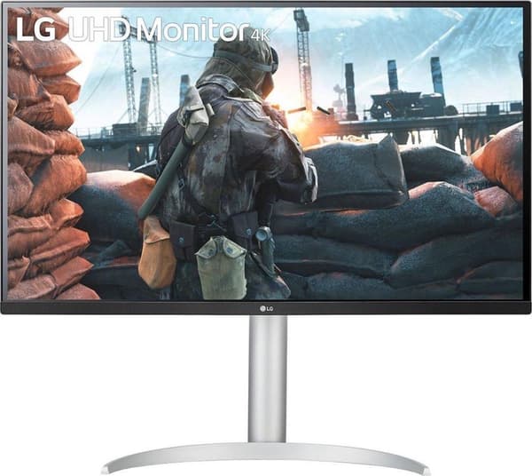 LG 32UP55NP-W.AEU 81,3 cm 81,30 cm (32") LED-skärm IPS 3840x2160 16:9 Pivot DP HDMI USB-C USB Audio-Out Vit [Energiklass G] (32UP55NP-W.AEU) Vit