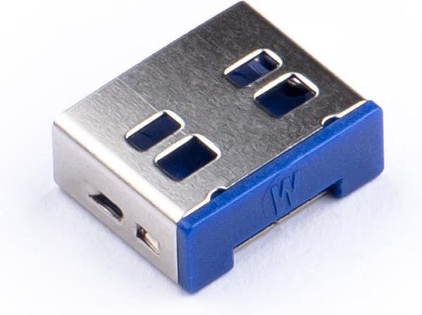 Smartkeeper UL03PKDB Interfaceblok Interfaceblok + nøgle USB Type-A Blå 6 stk (UL03PKDB)