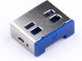 Miniatyrbillede 2 af 9: Smartkeeper UL03PKDB Interfaceblok Interfaceblok + nøgle USB Type-A Blå 6 stk (UL03PKDB)