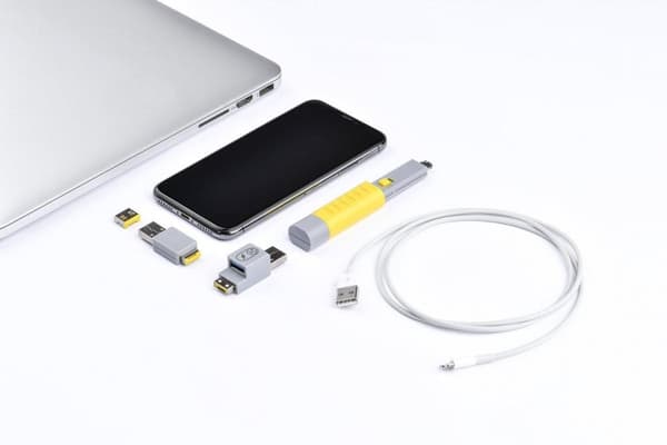 Smartkeeper UCL03DB Interfaceblok USB Type-A blå plast 1 stk (UCL03DB)