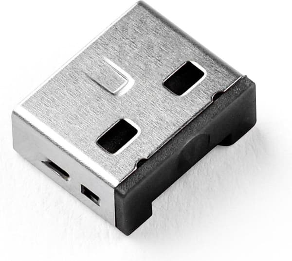 Smartkeeper UL03P2BK Gränssnittsblock Gränssnittsblock + nyckel USB Typ-A svart plast 100 st (UL03P2BK)