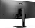 Miniatyrbild 7 av 10: AOC CU34V5C - 86,40 cm (34") WQHD kurvad bildskärm, högtalare, höjdjusterbar (3440x1440, 100 Hz, HDMI, DisplayPort, USB-C, USB-hubb) Svart [Energiklas