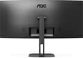 Miniatyrbild 10 av 10: AOC CU34V5C - 86,40 cm (34") WQHD kurvad bildskärm, högtalare, höjdjusterbar (3440x1440, 100 Hz, HDMI, DisplayPort, USB-C, USB-hubb) Svart [Energiklas