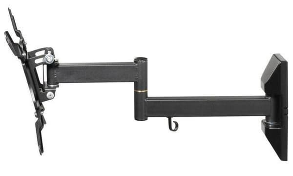 Vivanco BFMO 6020 - monteringssats (väggmontering) - platt skärm - för LCD-TV - svart - skärmstorlek: upp till 109 cm (upp till 109,20 cm (43"))