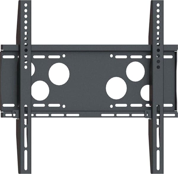 HAGOR WH 50 F-HD - Beslag - til fladskærm - låsning - sort - skærmstørrelse: 81,3-139,7 cm (32"-55") - monteringsgrænseflade: op til 400 x 400 mm - væ Sort