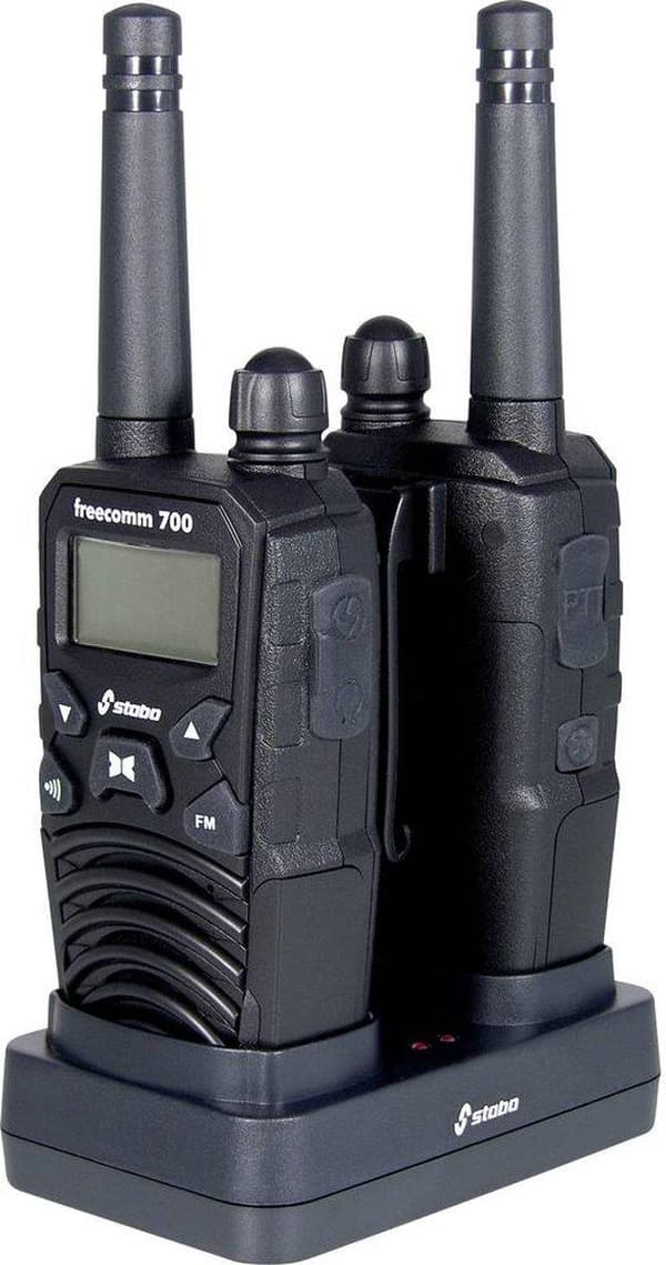 Stabo PMR håndholdt radio Freecom 700 20701 sæt med 2 (20701)