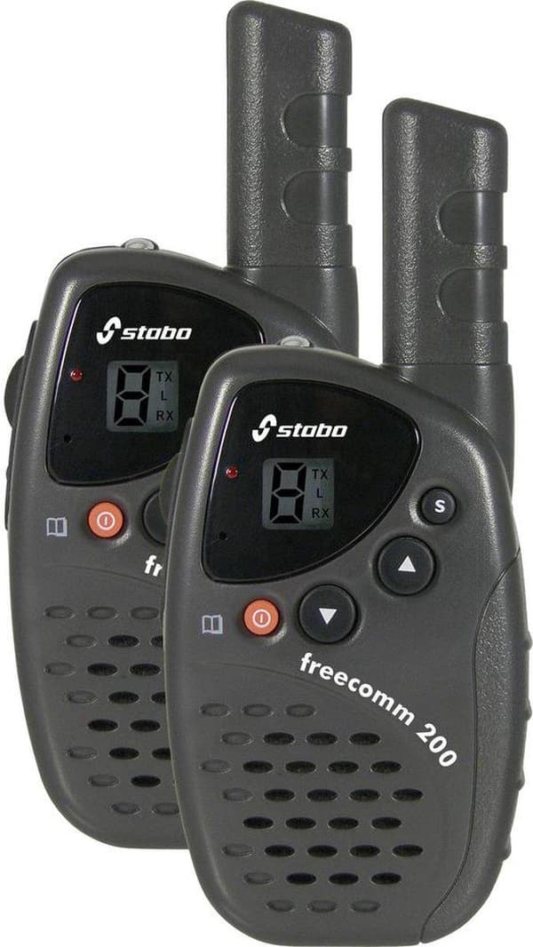 Stabo PMR håndholdt radio Freecomm 200 sæt af 2