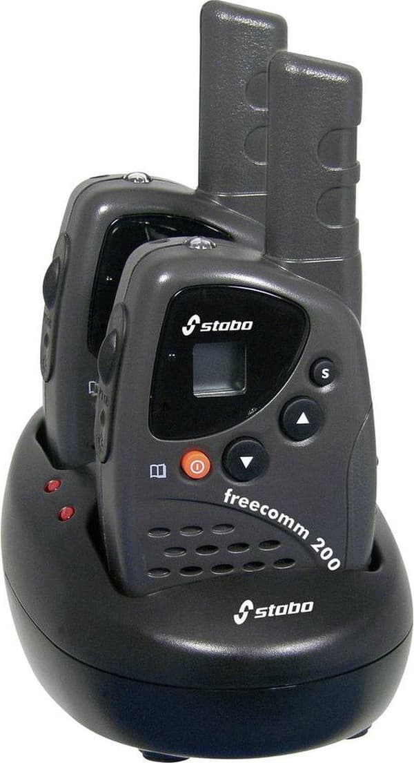 Stabo PMR håndholdt radio Freecomm 200 sæt af 2