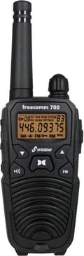 Miniatyrbild 3 av 5: Stabo PMR handhållen radio Freecomm 700 20700 set om 2 (20700)