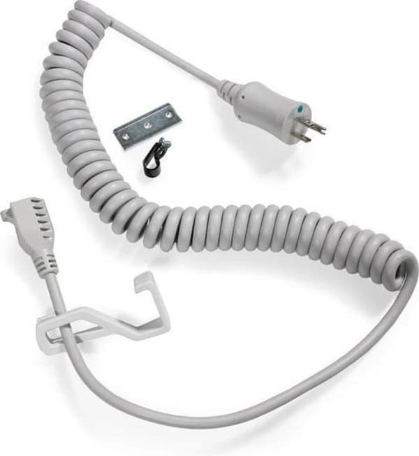 Ergotron - Netledningssæt - 2,4 m - spole - Grå - Saudi-Arabien, Europa (97-920)