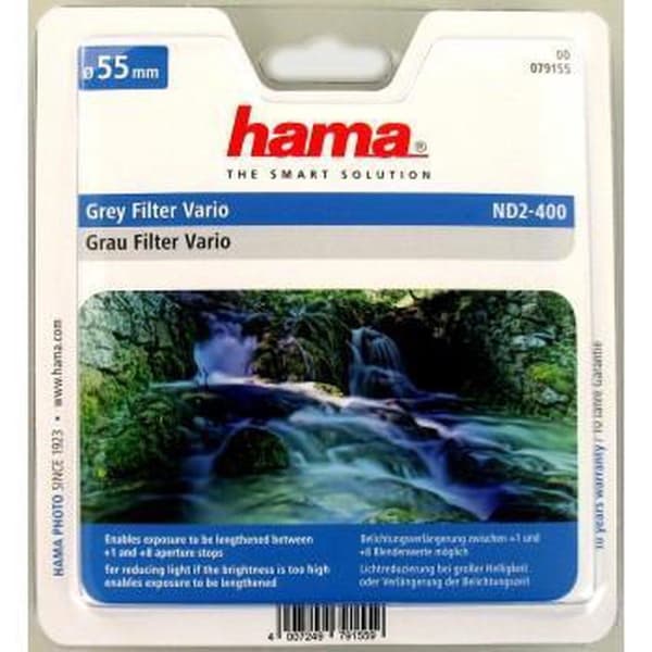 Hama ND2-400 - Variabelt gråfilter - 55 mm