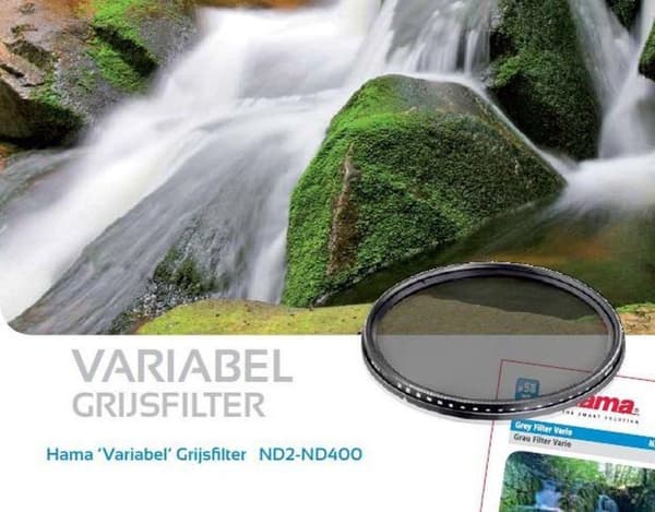 Hama ND2-400 - Variabelt gråfilter - 55 mm