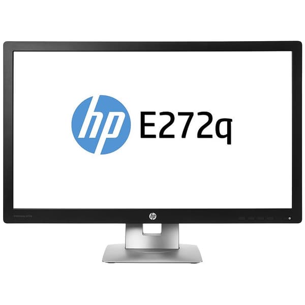 BEGAGNAD HP EliteDisplay E272q 27" 2K 1440p IPS-skärm med USB-hubb & ergonomisk fot