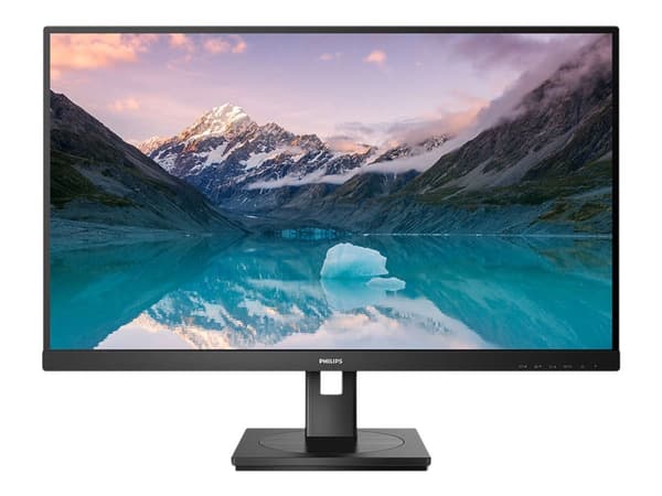 Philips S-line 275S9JML - LED-skärm - 27" - 2560 x 1440 QHD @ 75 Hz - VA - 300 cd/m² - 4000:1 - 4 ms - HDMI, DisplayPort - högtalare - svart med stru